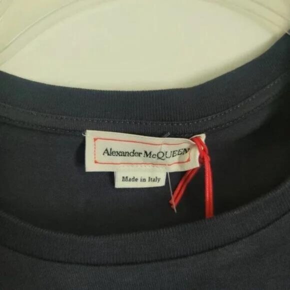 Alexander McQueen Graffiti Logo T-Shirt Size M - Picture 5 of 9